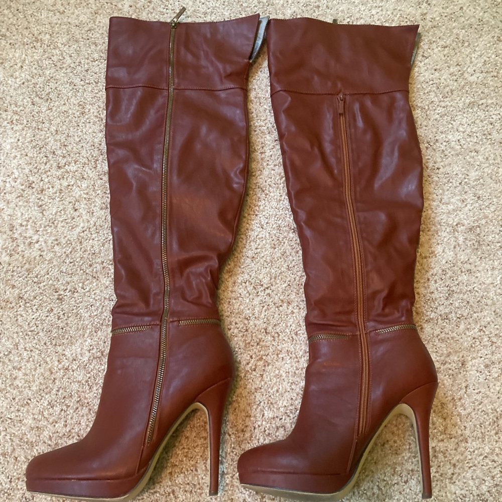 Michael Antonio Knee High Boots, Woman’s 8.5